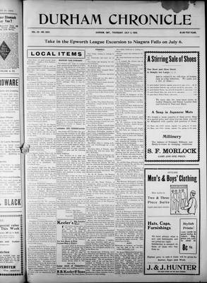 Durham Chronicle (1867), 5 Jul 1906