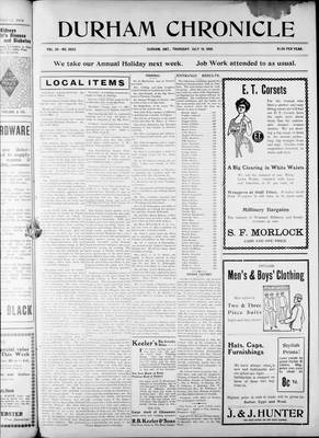 Durham Chronicle (1867), 19 Jul 1906