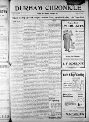 Durham Chronicle (1867), 11 Oct 1906