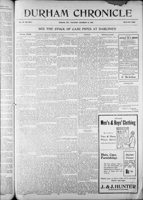 Durham Chronicle (1867), 13 Dec 1906