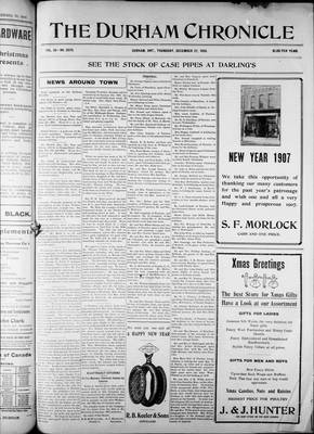 Durham Chronicle (1867), 27 Dec 1906