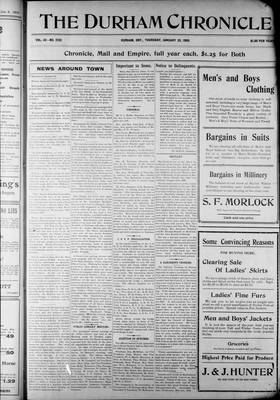 Durham Chronicle (1867), 23 Jan 1908