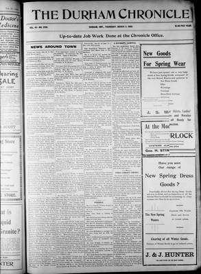 Durham Chronicle (1867), 5 Mar 1908