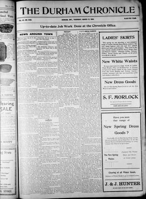 Durham Chronicle (1867), 12 Mar 1908