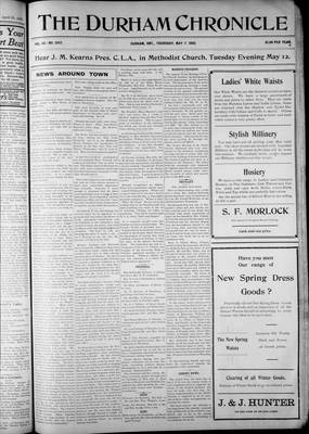 Durham Chronicle (1867), 7 May 1908