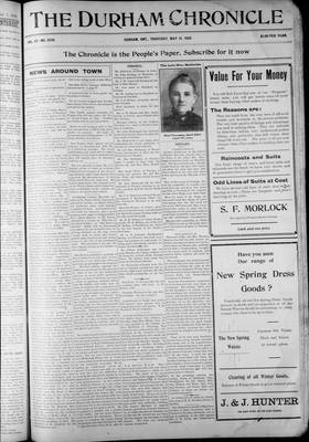 Durham Chronicle (1867), 14 May 1908