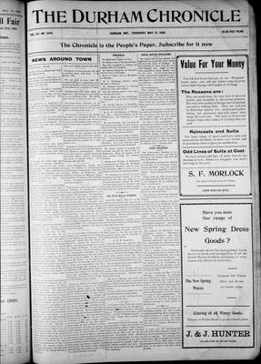 Durham Chronicle (1867), 21 May 1908