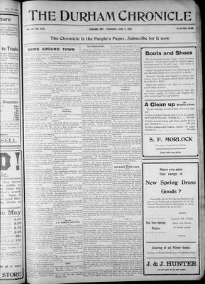 Durham Chronicle (1867), 4 Jun 1908