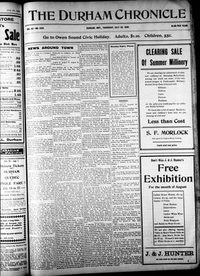 Durham Chronicle (1867), 30 Jul 1908