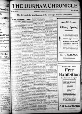 Durham Chronicle (1867), 10 Sep 1908