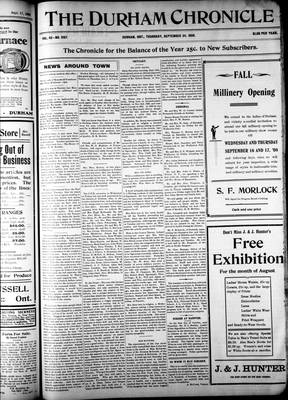 Durham Chronicle (1867), 24 Sep 1908