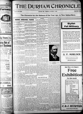 Durham Chronicle (1867), 1 Oct 1908