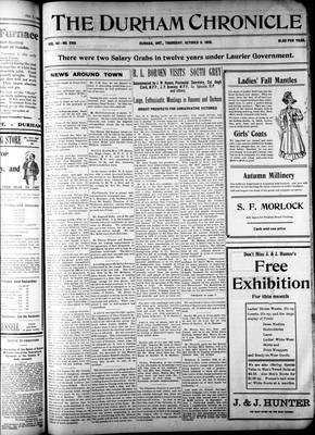 Durham Chronicle (1867), 8 Oct 1908