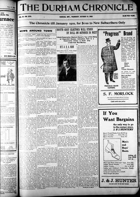 Durham Chronicle (1867), 15 Oct 1908