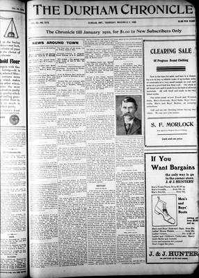 Durham Chronicle (1867), 5 Nov 1908