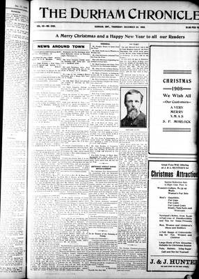 Durham Chronicle (1867), 24 Dec 1908