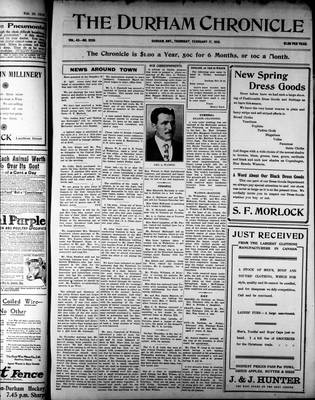 Durham Chronicle (1867), 17 Feb 1910