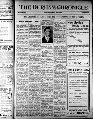 Durham Chronicle (1867), 3 Mar 1910