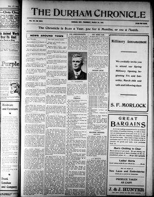 Durham Chronicle (1867), 24 Mar 1910