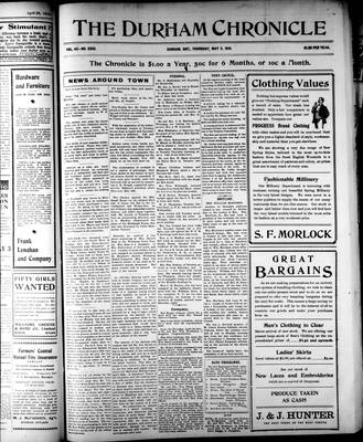 Durham Chronicle (1867), 5 May 1910