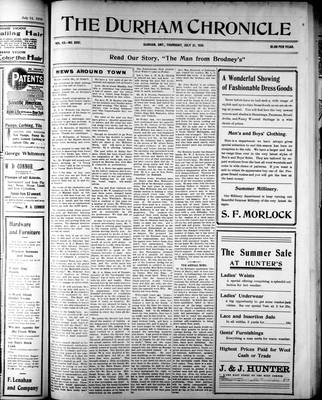 Durham Chronicle (1867), 21 Jul 1910