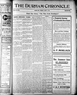 Durham Chronicle (1867), 4 Aug 1910