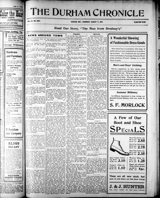 Durham Chronicle (1867), 11 Aug 1910