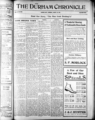 Durham Chronicle (1867), 18 Aug 1910