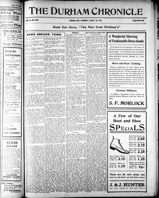 Durham Chronicle (1867), 25 Aug 1910