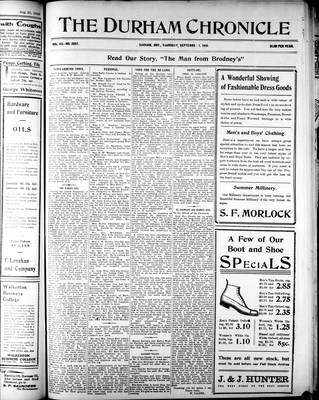 Durham Chronicle (1867), 1 Sep 1910