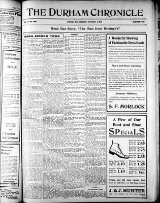 Durham Chronicle (1867), 8 Sep 1910