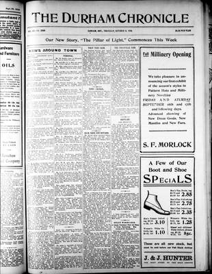 Durham Chronicle (1867), 6 Oct 1910