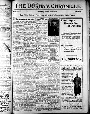 Durham Chronicle (1867), 13 Oct 1910