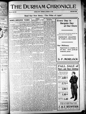 Durham Chronicle (1867), 27 Oct 1910