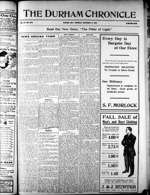 Durham Chronicle (1867), 10 Nov 1910