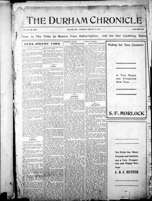 Durham Chronicle (1867), 19 Jan 1911