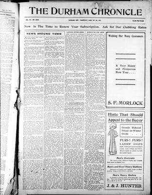 Durham Chronicle (1867), 26 Jan 1911