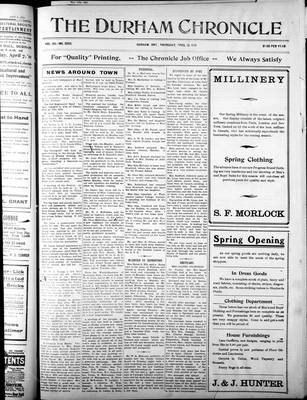 Durham Chronicle (1867), 13 Apr 1911