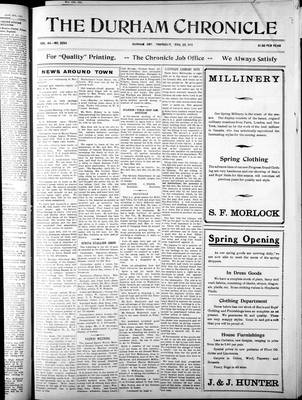 Durham Chronicle (1867), 20 Apr 1911