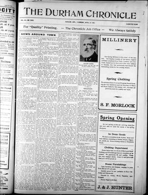 Durham Chronicle (1867), 27 Apr 1911