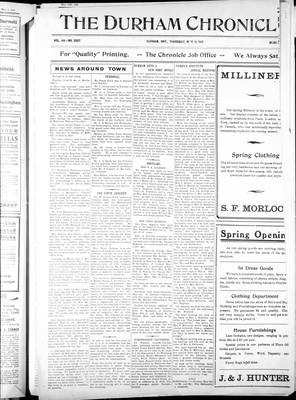 Durham Chronicle (1867), 11 May 1911