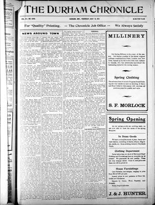 Durham Chronicle (1867), 18 May 1911