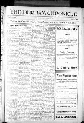 Durham Chronicle (1867), 24 Aug 1911