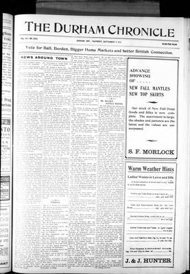 Durham Chronicle (1867), 7 Sep 1911