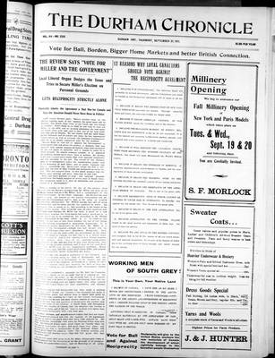 Durham Chronicle (1867), 21 Sep 1911