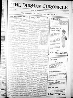 Durham Chronicle (1867), 26 Oct 1911