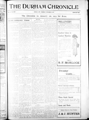 Durham Chronicle (1867), 9 Nov 1911