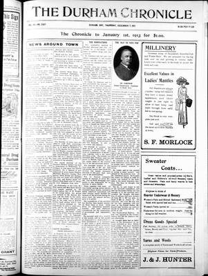 Durham Chronicle (1867), 7 Dec 1911