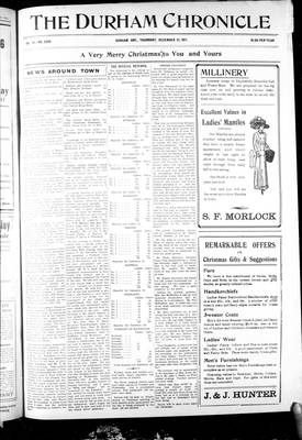 Durham Chronicle (1867), 21 Dec 1911