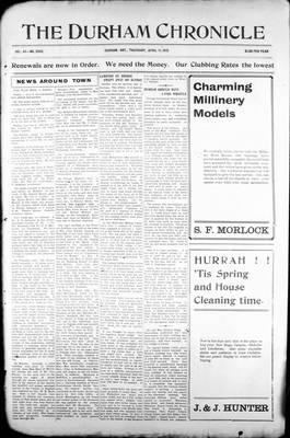 Durham Chronicle (1867), 11 Apr 1912